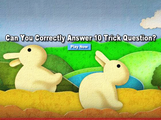 trick questions with answers
