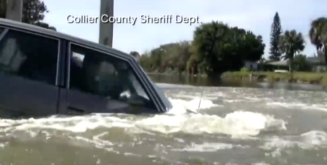 If Your Vehicle Is Sinking Fast Underwater, This Is What You Have To Do