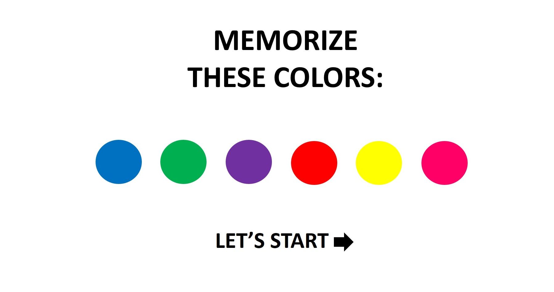 Quiz What Color Is Your Memory?