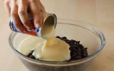 This Lady Pours Milk Onto This Chocolate. The Results? My Mouth Is Dripping!