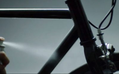 They Sprayed This Bicycle With a Special Paint. When The Sun Went Down It Transformed Into THIS