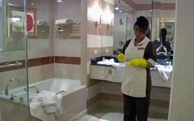 A Camera Catches This Lady Taking Used Hotel Soap But What She Does With It Will Surprise You!