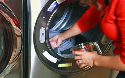 Woman Places Ice In The Dryer. The Reason For This Life Hack Is Brilliant.