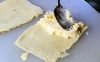 When She First Wrapped Ice Cream In Bread I Was Confused. But The Final Result Is Mouth Watering!