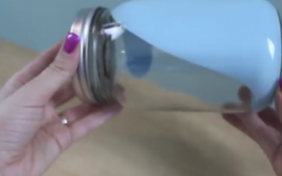 With Just 3 Simple Steps This Woman Transforms Ordinary Mason Jars Into Something Amazing!