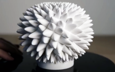 It Looks Like A Regular Sculpture. But Once It Starts Spinning I’m Completely Hypnotized!