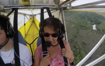 Once The Pilot and This Lady Get The Plane In The Sky They Notice An Unexpected Surprise Passenger!