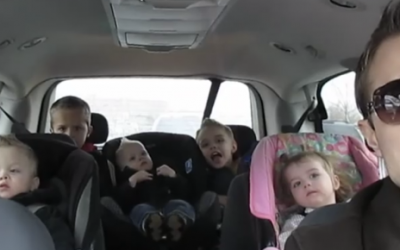 This Father Has Triplets But When They Get Into The Minivan I Lost It!