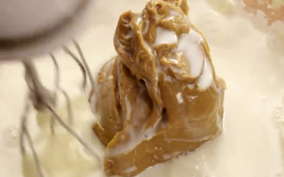 I Was Confused When She Put Peanut Butter In A Mixer. But When She’s Done A Delicious Surprise!