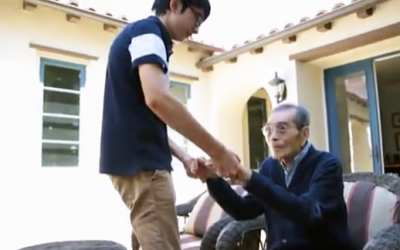VIDEO: Grandpa Kept Wandering Off Till His 15 Year Old Grandson Came Up With THIS