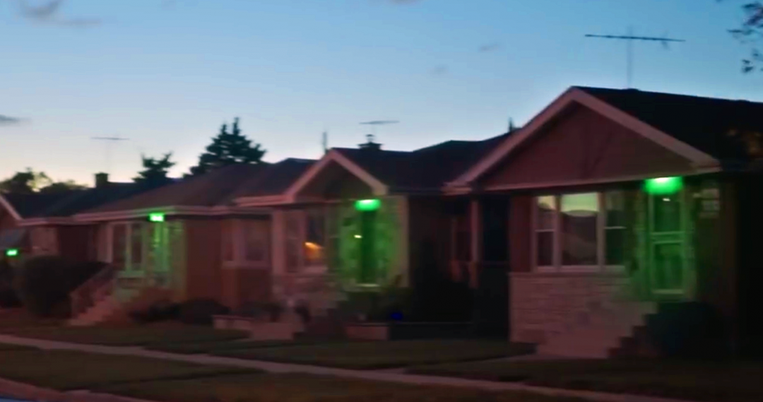 Neighbor Spotted Window If You Notice A Green Light Displayed On Your Neighbors Porch Or Window ...