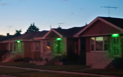 If You Notice A Green Light Displayed On Your Neighbors Porch Or Window, THIS Is What It Means