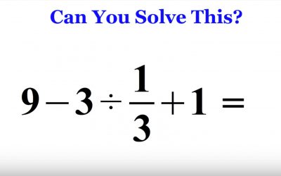 This Simple Math Problem Is Breaking The Internet Because Most Adults Can’t Figure Out The Answer. Can You?