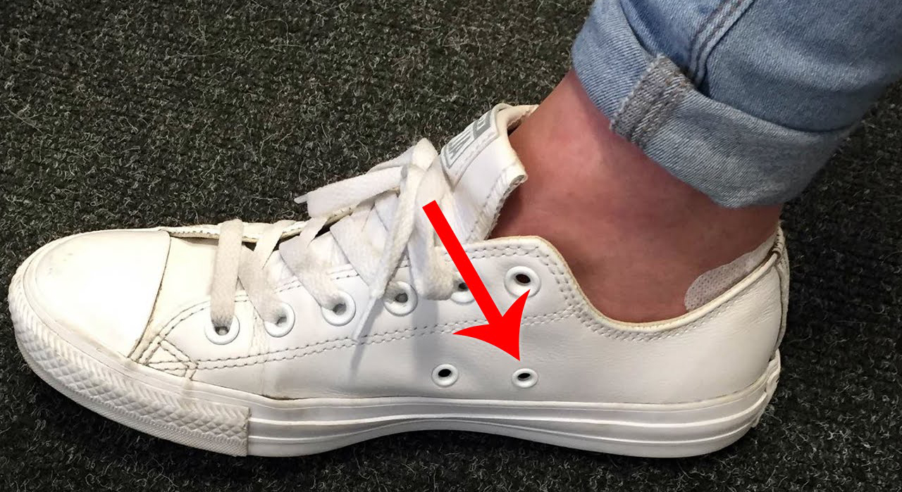 converse 2 extra holes