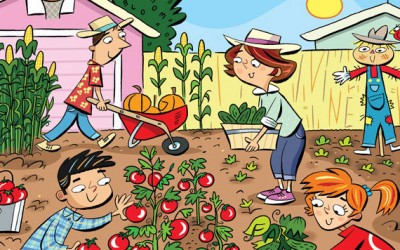 Can You Find The 6 Hidden Words In This Gardening Scene?