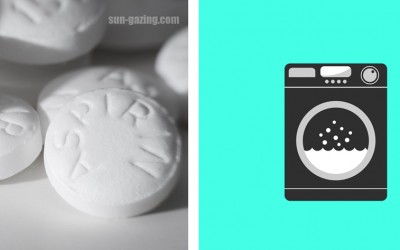 He Puts a Bunch of Aspirin In The Washing Machine With His Laundry. The Reason Is Brilliant.