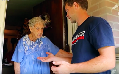 Her Neighbors Kept Complaining What A Mess Her Home Was. But When He Came To Her House Wow!
