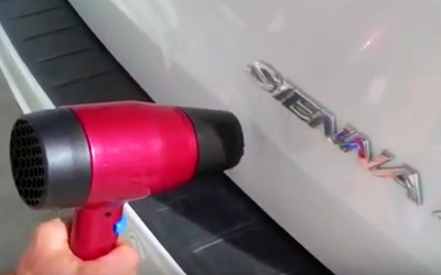 A Simple Hack That Will Easily Get Rid Of a Dent In Your Car. Auto Shops Don’t Want You To Know.
