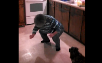 Granny Is Cooking While Her Grandkids Secretly Film. When The Music Starts Her Dance Moves Are Epic.