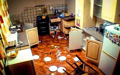 Hidden Camera Was Placed On The Kitchen Table.  What It Caught Gave Me Chills!