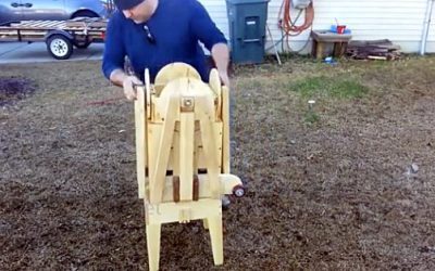 It Looks Like A Normal Pile Of Wood But In Three Seconds It Transforms Into Something Incredible!