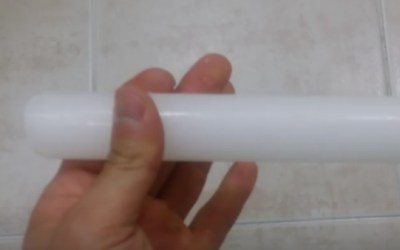 This Guy Rubs A White Candle On His Bathroom Tiles. But The Reason Is Genius!