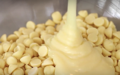 She Mixes Melted Chocolate And Condensed Milk To Make Mouthwatering Surprise. YUM!