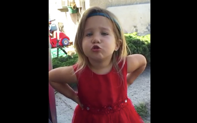 Video: Adorable Flower Girl Pulls Her Daddy To The Side To Tell Him Not To Embarrass Her During The Wedding!