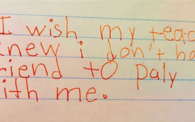 A Teacher Asks Her 3rd Grade Students THIS 1 Question. Their Unexpected Responses Are Heartbreaking!