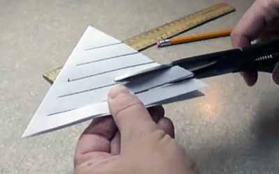 She Cuts 5 Lines Into This Triangle Piece Of Paper. The End Result STUNNING Unexpected Surprise!
