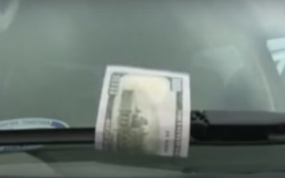 If You Notice A $100 Bill On Your Windshield. This Is What It Means!