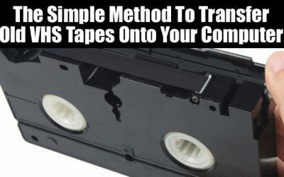 The Easiest Way To Transfer VHS Tapes To Your Computer In Under 3 Minutes!