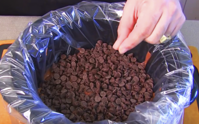 He Places Chocolate Chips Inside THIS Crock Pot. When He’s Done I Can’t Stop Drooling!