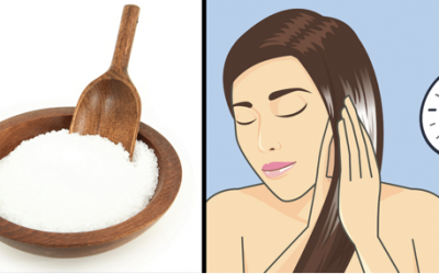 She Massages Epsom Salt Into Her Hair. But The End Result Is STUNNING!