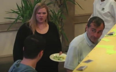 This Guy Calls Her Fat At The Buffet. But How The Other People React Is Unexpectedly Epic!