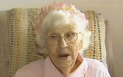 This 94 Year Old Lady Bought 5 Seconds Of TV Airtime For THIS 3 Word Message Everyone Should Hear!