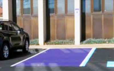 Have You Seen These Parking Spots That Have Been Painted Purple? THIS Is What It Means!