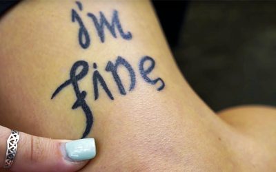 This Girl’s Tattoo Says ‘I’m Fine’ But When She Reveals The Secret Message She Has Everyone Talking!