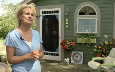 She Built a Modest ‘She-Shed’ In Her Yard. But Then She Opens Up The Door and Reveals THIS Inside!