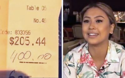 Couple Left THIS Waitress a Tip of $400 Dollars! But 1 Day Later They Returned With The Most UNTHINKABLE Surprise!